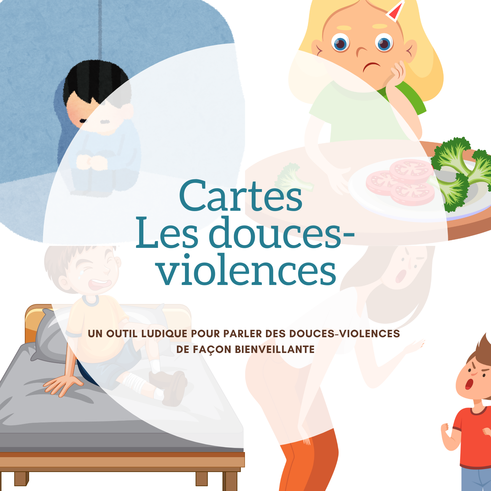 Jeu de cartes les douces violences