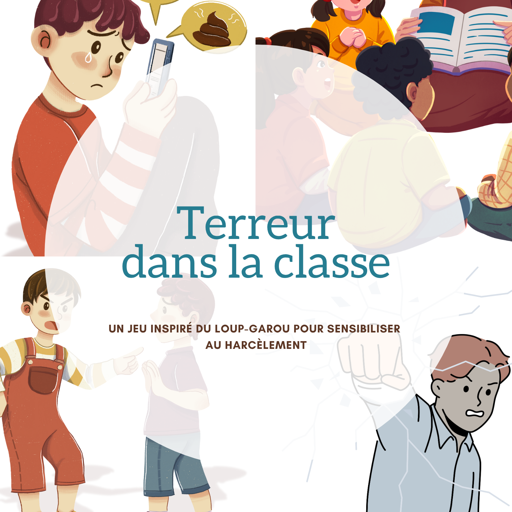 Terreur dans la classe jeu harcelement